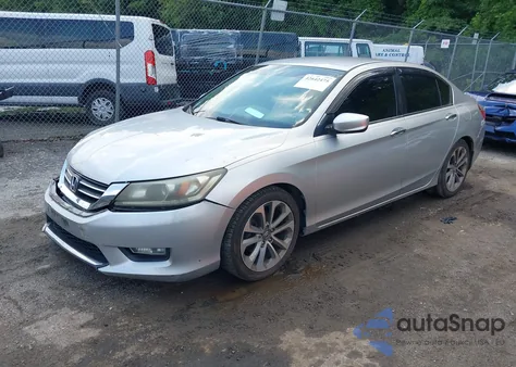 2013 Honda Accord Sport из США, поврежденный, VIN 1HGCR2F51DA018056